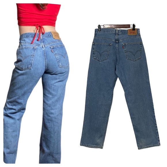 Levi’s 550 Vintage Jeans Blue - Picture 1 of 16